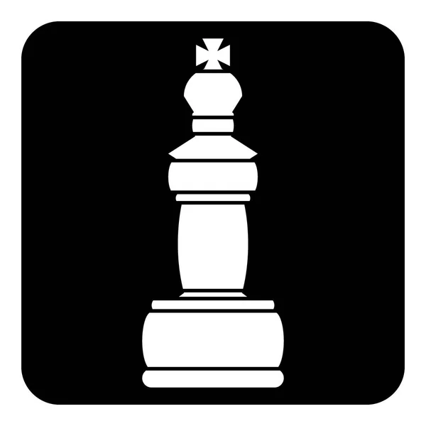 Échecs icône Reine . — Image vectorielle