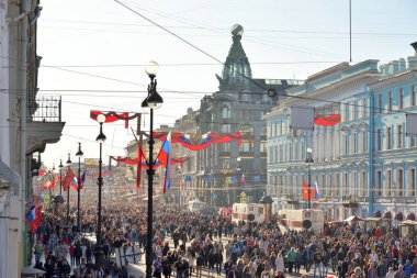 Gösteri zafer günü.