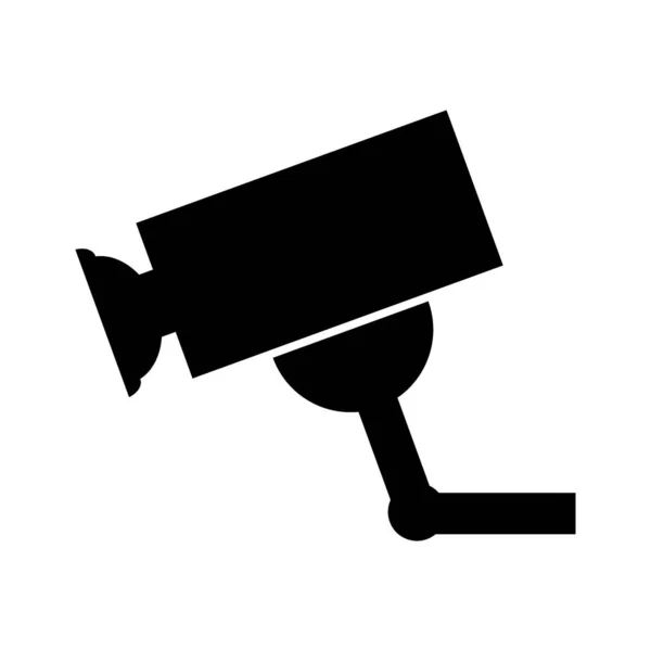 Icône caméra de surveillance . — Image vectorielle