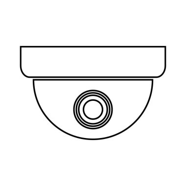 gözetleme kamera simgesi.