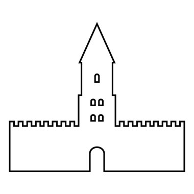 Beyaz Kale simgesini.