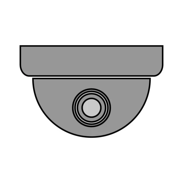 Surveillance camera icon. — Stock Vector