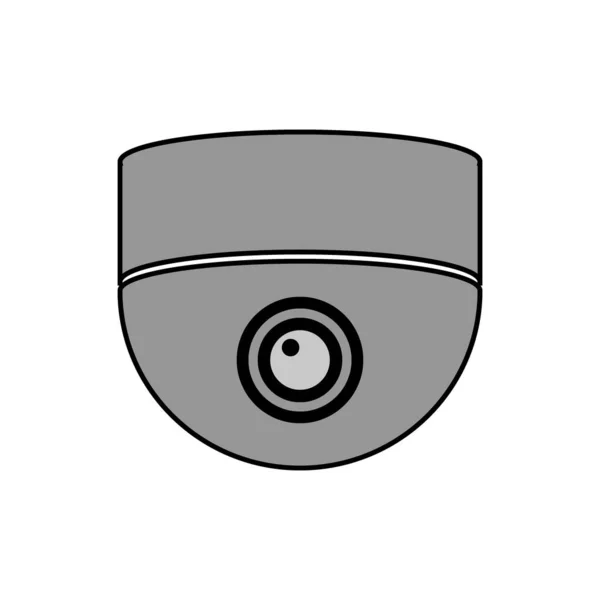 Surveillance camera icon. — Stock Vector