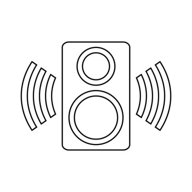 hoparlör simgesi Beyaz.