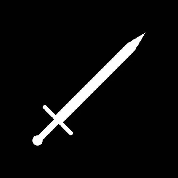 Sword sign icon. — Stock Vector