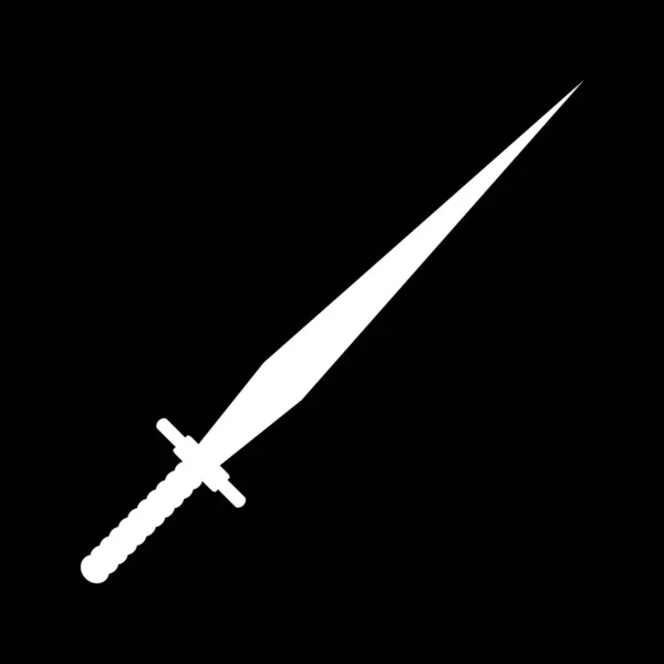 Sword sign icon. — Stock Vector