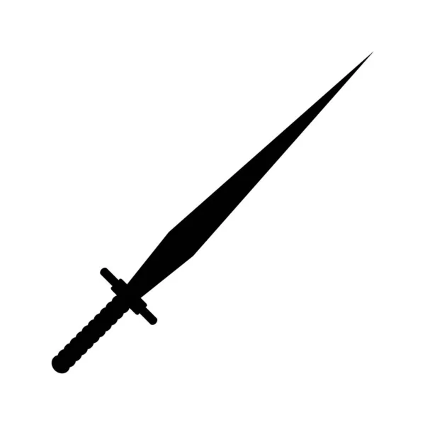 Ícone de sinal de espada . —  Vetores de Stock