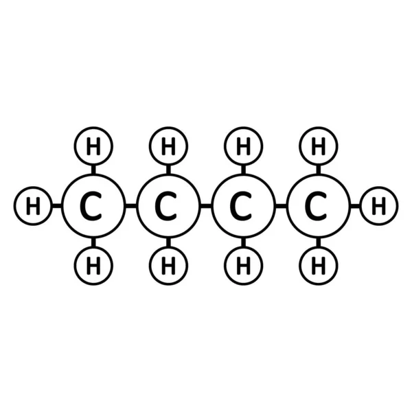 ブータンの分子アイコン. — ストックベクタ