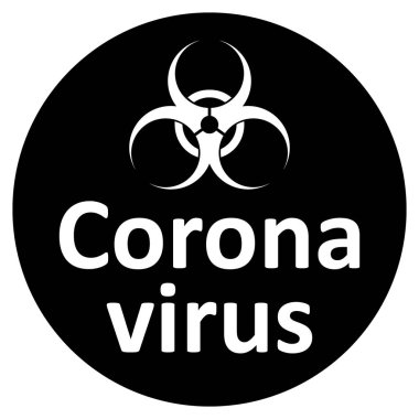 Coronavirus tehlike işareti