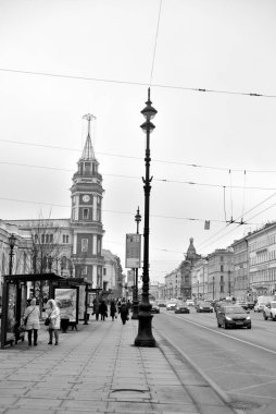 Nevsky Prospect görünümü.