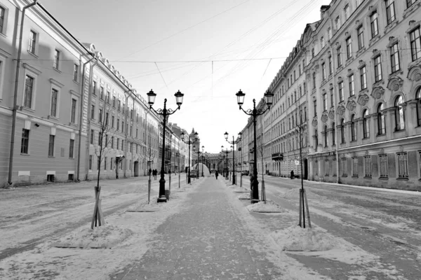 Malaya Konyushennaya Street. — Stock Photo, Image