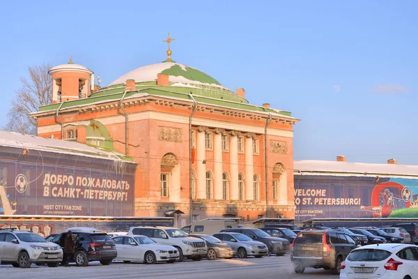 A templom Spasa Nerukotvornogo Obraza-St. Petersburg. — Stock Fotó