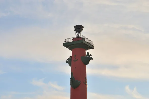 Rostral Column Petersburg — Stock Photo, Image