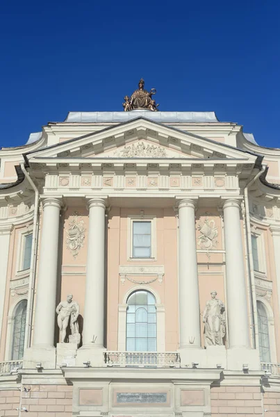 Clădirea Academiei Imperiale Arte Din Petersburg Rusia — Fotografie, imagine de stoc