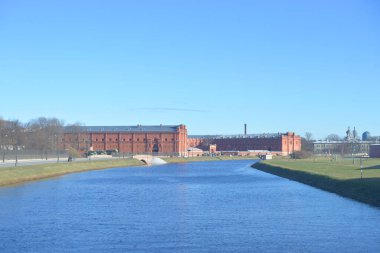 Kronverk of Peter and Paul Fortress, Saint Petersburg, güneşli bahar günü, Rusya.