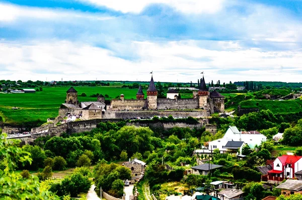 Příroda Architektura Západní Ukrajiny — Stock fotografie