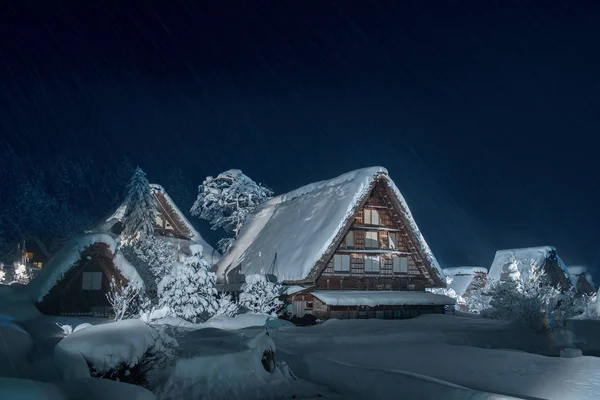 Історичні селища Shirakawago — стокове фото