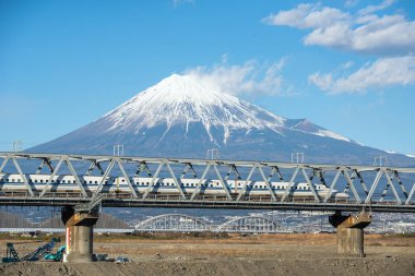 Shinkansen fuji dağı manzaralı