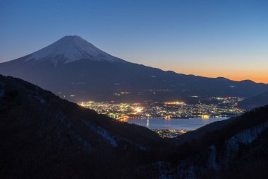 Fuji Dağı'nın bakış 