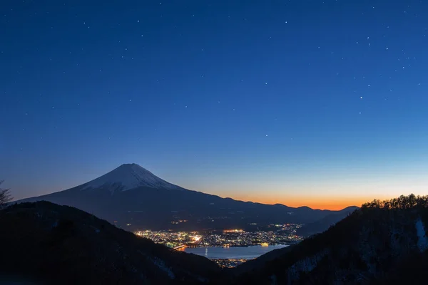 Ponto de vista do Monte Fuji — Fotografia de Stock