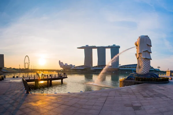 Singapur hito Merlion —  Fotos de Stock