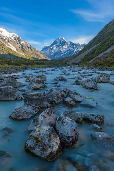 Landscape of mt.cook national park, New Zealand — Stock Photo, Image