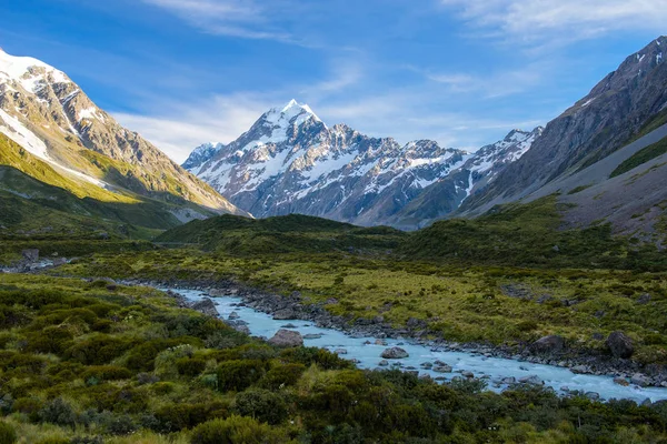 Landschaft des mt.cook Nationalparks, Neuseeland — Stockfoto