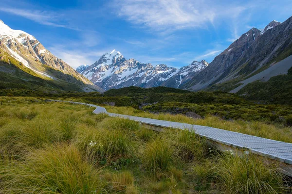 Landscape of mt.cook national park, New Zealand — Stock Photo, Image