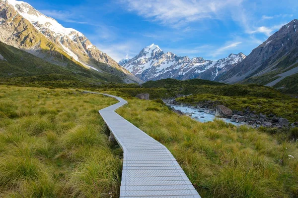 Krajobraz mt.cook national Park, Nowa Zelandia — Zdjęcie stockowe