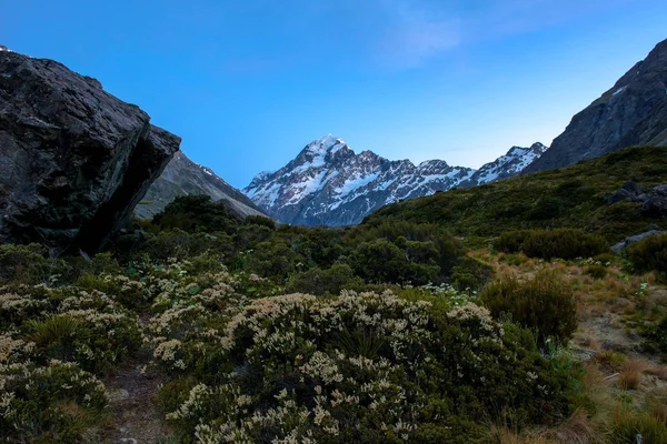 Landschaft des mt.cook Nationalparks, Neuseeland — Stockfoto