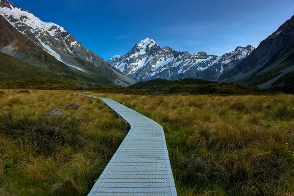 Landschaft des mt.cook Nationalparks, Neuseeland — Stockfoto