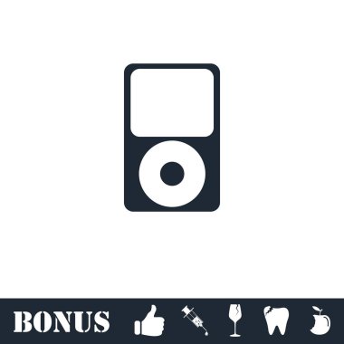 MP3 Player simgesi düz