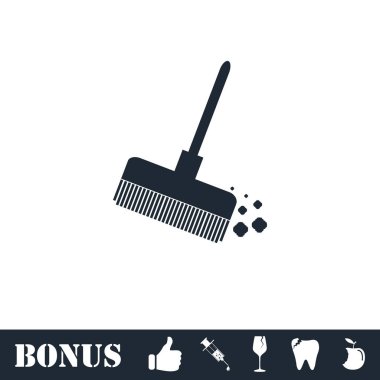 Paspas kovası simgesini düz