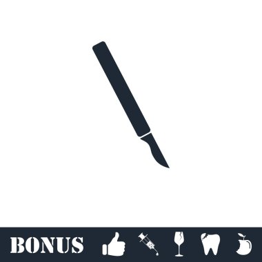 Neşter simgesi düz