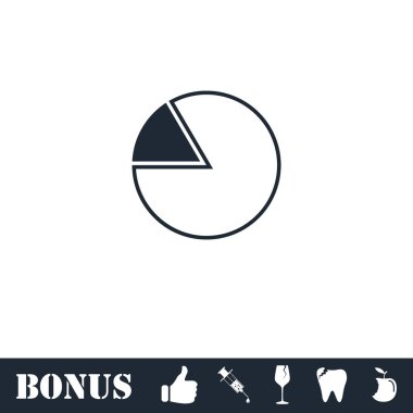 Pasta grafik simgesini düz