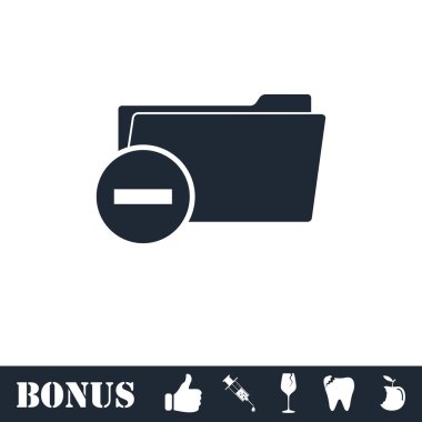 Klasör simgesini düz Kaldır