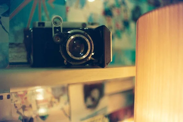 Vintage filmcamera — Stockfoto