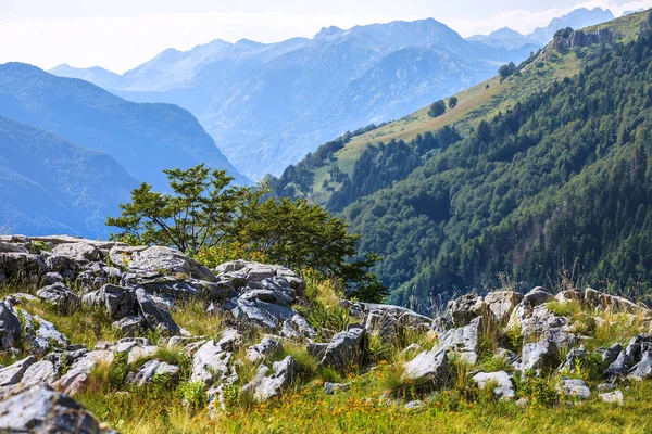 Schönes Gebirgstal — Stockfoto