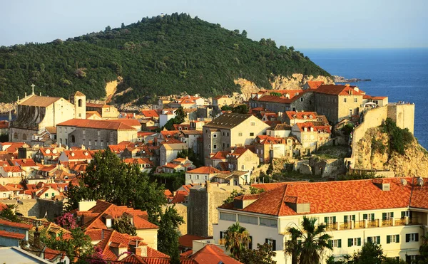 Eski Dubrovnik kasabası — Stok fotoğraf