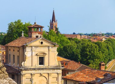 Kuş bakışı görünüme Verona kenti