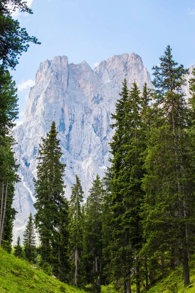 Csodálatos Dolomitok hegyei — Stock Fotó