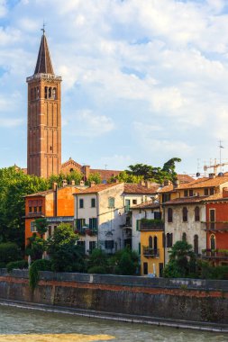 Kuş bakışı görünüme Verona kenti