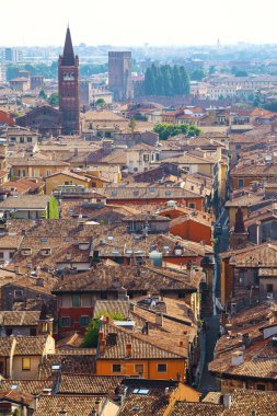 Kuş bakışı görünüme Verona kenti