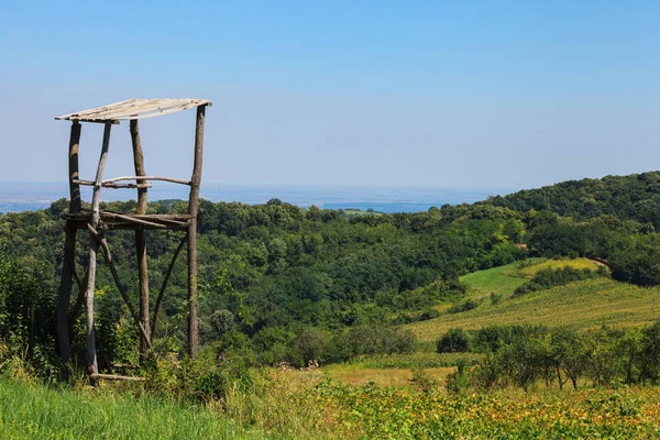 Torre de vigia abandonada — Fotografia de Stock