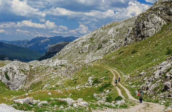 Trekking in the mountains — Stock Photo, Image