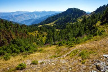 İnanılmaz dağ manzarası.