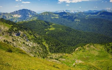 Sakin ziyaretçi dağlar