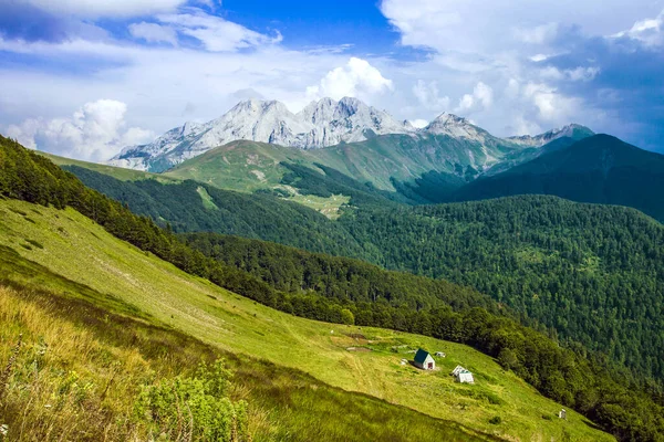 Paisagem Incrível Montanhas Montenegro — Fotografia de Stock