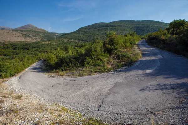 Serpentine Road Bosnia Herzegovina — Stock Photo, Image