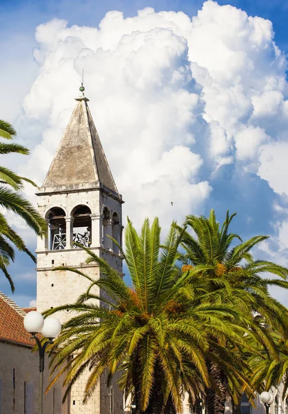 Igrejas Centro Histórico Cidade Trogir Croácia — Fotografia de Stock